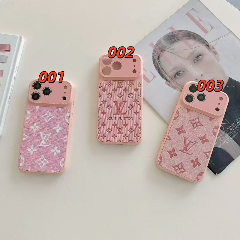 iphoneケース ピンク ブランド ルイヴィトン iphone17/17pro/17promaxケース かわいい iphone16/16pro ケース 人気 女子 ヴィトン風 iphone15pro/14/13 携帯 ケース おしゃれ