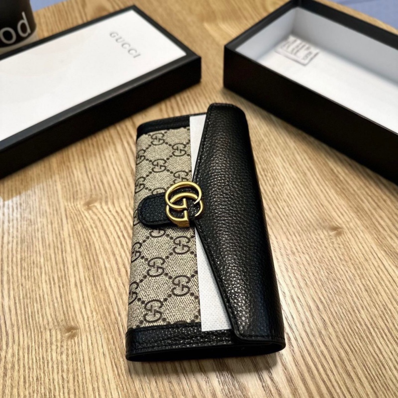 グッチ 長財布 メンズ 長 財布 ハイ ブランド センスのいい財布 メンズ gucci 長財布 かぶせ ブランド 男性 プレゼント