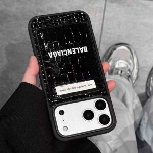 バレンシアガ iphone17/17pro ケース magsafe カード ケース付き iphone16/16proケース 人気 ブランド iphone15ptomax/14pro ケース カード収納