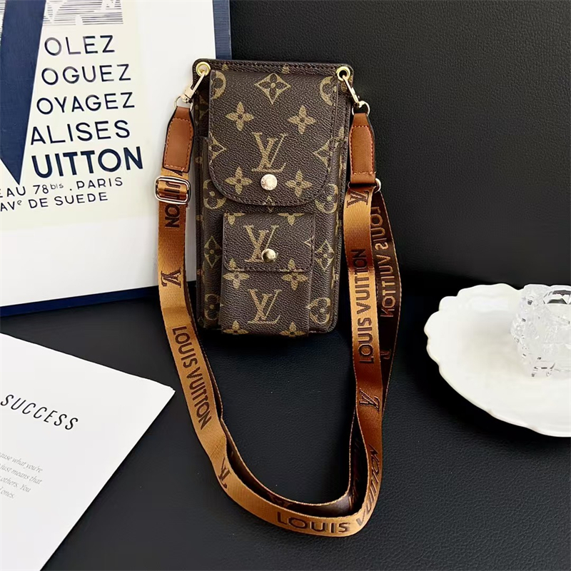 ルイ ヴィトン スマホポーチ スマホショルダー ブランド お手頃 カード 入れ 付き スマホ が入る 財布ショルダー グッチ バーバリー スマホポシェット 縦型 スマホ バッグ ショルダー