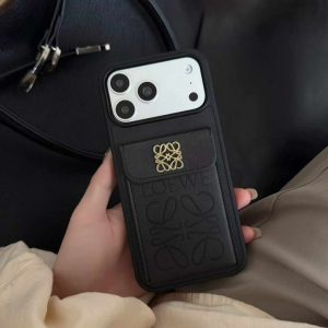ロエベ iPhoneケース 17 カード収納 loewe iphone17pro/17promax スマホケース 可愛い ブランド iphone16/16pro ケース お揃い おしゃれ アイフォン15/14ケース スタンド機能