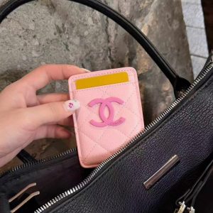 magsafe カード ケース おすすめ シャネル マグセーフ カード ケース 2枚 カード収納 スマホカードケース chanel カードホルダー 大人可愛い カードケース レディース