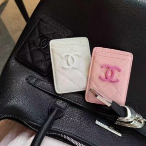 magsafe カード ケース おすすめ シャネル マグセーフ カード ケース 2枚 カード収納 スマホカードケース chanel カードホルダー 大人可愛い カードケース レディース