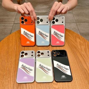 バレンシアガ iphoneケース カメラ保護 balenciaga iphone17/17promaxケース おしゃれ ブランド iphone16pro/15proケース magsafe 対応 ケース  iphone14ケース 流行り