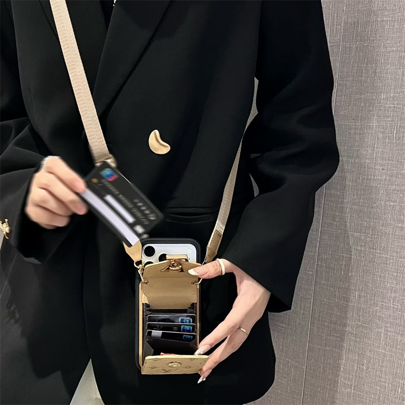 ヴィトン スマホ ショルダー iphone17/17proケース 斜めがけ iphone16/16promaxケース カード収納 背面 ルイヴィトン風 iphone15/14ケース レディース 型押し