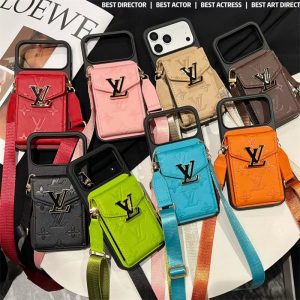 ヴィトン スマホ ショルダー iphone17/17proケース 斜めがけ iphone16/16promaxケース カード収納 背面 ルイヴィトン風 iphone15/14ケース レディース 型押し