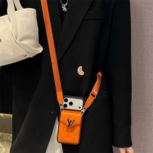 ヴィトン スマホ ショルダー iphone17/17proケース 斜めがけ iphone16/16promaxケース カード収納 背面 ルイヴィトン風 iphone15/14ケース レディース 型押し