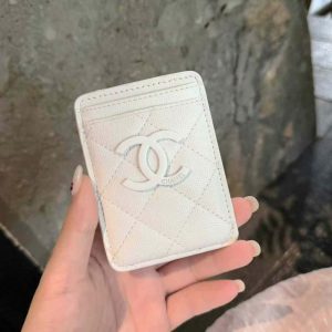 Alternative view of magsafe カード ケース おすすめ シャネル マグセーフ カード ケース 2枚 カード収納 スマホカードケース chanel カードホルダー 大人可愛い カードケース レディース