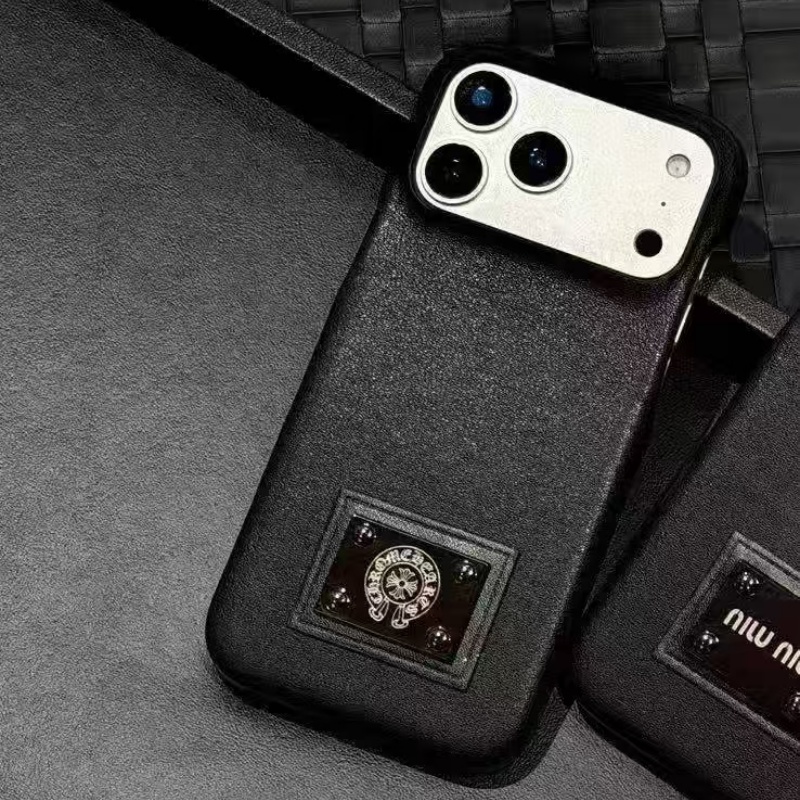 iphoneケース 黒 ブランド ロエベ iphone17/17proケース シンプル 高級感 ヴィトン chanel iphone16promaxケース パロディ miumiu アイフォン15/14 ケース お揃い