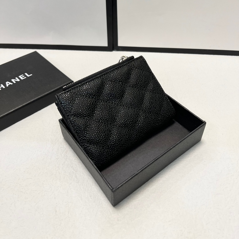 シャネル 二つ折り財布 ミニ 財布 ハイ ブランド レディース chanel コンパクト さいふ 小さい財布 シャネル プチ ギフト
