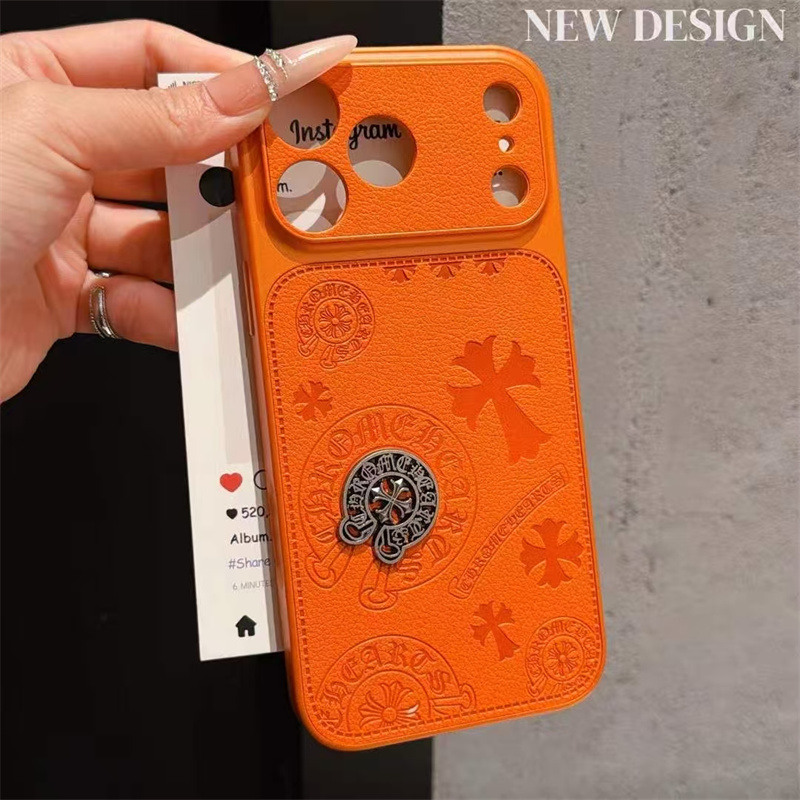 クロムハーツ アイフォンケース お揃い chrome hearts iphone17/17proケース 高校生 iphone15/15promaxケース ストリートブランド iphone14ケース メンズ ブランド
