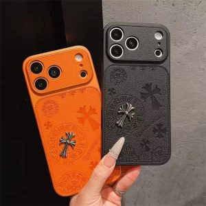 Alternative view of クロムハーツ アイフォンケース お揃い chrome hearts iphone17/17proケース 高校生 iphone15/15promaxケース ストリートブランド iphone14ケース メンズ ブランド